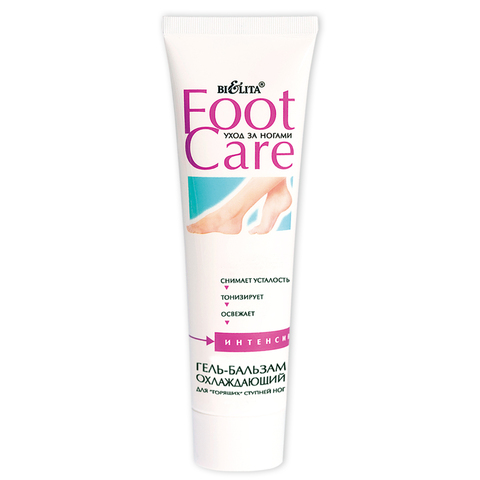 Белита FOOT CARE Гель-бальзам Охлаждающий для ступней ног 100мл