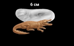 Силиконовый молд № 2131 Крокодил 2 D малый 