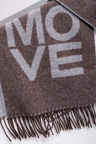 DIGEL Шарф шерстяной с логотипом