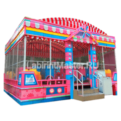 Аттракцион «Розовая мельница», 5,4×5,4×3,7 м