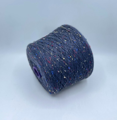 Filati Venezia (пр.Италия),art-Calzetteria Bottonato, 4/16 400/100гр, 75%Меринос, 25%Полиамид, цвет-Асфальт,твидовый, арт-36634