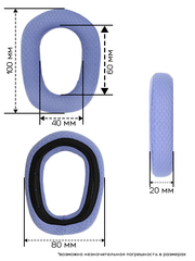 Амбушюры для наушников Logitech G435