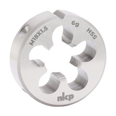 Плашка М18х1,5 DINEN22568 HSS 6g 45х14мм NKP 240182N