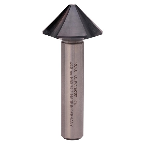 Зенковка ц/х 90° 40,0мм HSS-G RunaTec 4z DIN335C L80мм d12мм UltimateCut 4S Ruko 102894P