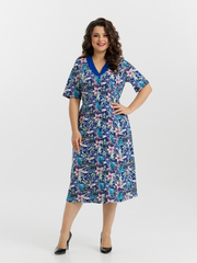 4534 Халат на пуговицах