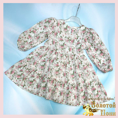 Платье хл/муслин д (4-7) 251220-R2098