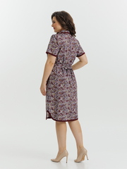 4572 Халат на пуговицах