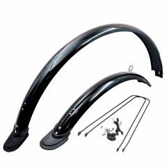 Комплект крыльев 26" углепластиковые полноразмерные,60мм,черные/3112626