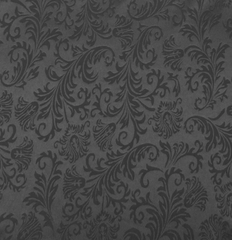 Атлас жаккард "Моар" вензель, 150 г/м2, ш. 150 см, черный