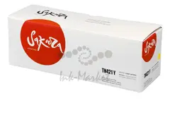 Картридж Sakura TN421Y для Brother, желтый, 1800 к.