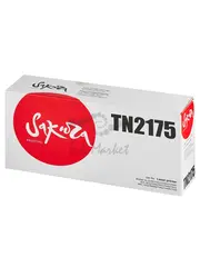 Картридж Sakura TN2175 для Brother HL-2140, WDCP-7045, MFC-7320, HL-2170, WDCP-2822, WDCP-7030, WDCP-7032, WDCP-7040, HL-2141, HL-2150N, MFC-7450, MFC-7840N, MFC-7340, MFC-7440N, черный, 2600 к.