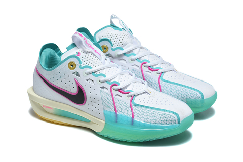 Nike Air Zoom GT Cut 3 EP 'White Teal Playful Pink' 