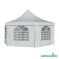 Садовый шатер Green Glade 1053 (6 граней)  (Комплект из 2-х коробок)