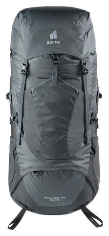 Картинка рюкзак туристический Deuter Aircontact Lite 50+10 graphite-black - 10