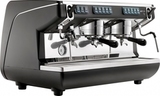 фото 1 Рожковая кофемашина Nuova Simonelli Appia Life 2Gr V 220V black+economizer+high groups (167625) на profcook.ru