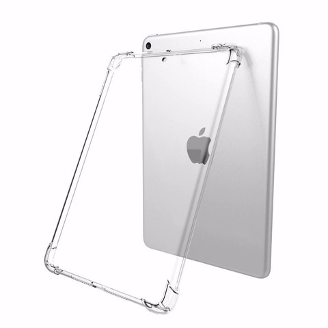 Противоударный силиконовый чехол Infinity для iPad 1, 2, 3, 4 (Прозрачный)