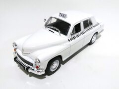 Warszawa 203 Taxi 1962 white 1:43 Kultowe Auta PRL-u