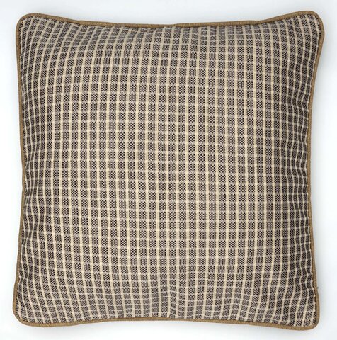 Подушка декоративная 45х45 Textil Roig Cube серо-бежевая