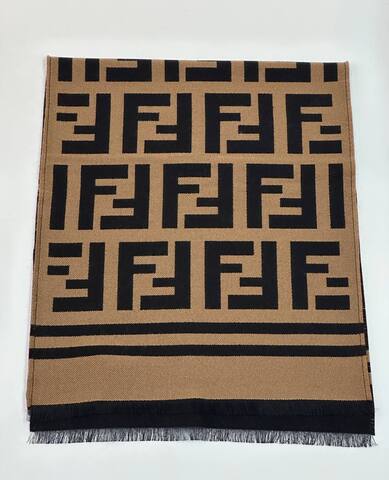 Шарф Fendi кашемировый FF