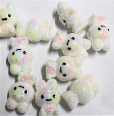 Бусины пришивные, р. 18х26 мм