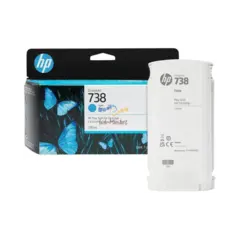 Картридж HP 738 (498N5A) струйный голубой (130 мл) для HP DesignJet T850, T950, T850 MFP, T950 MFP
