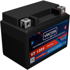 VEKTOR VT 1204 аккумулятор