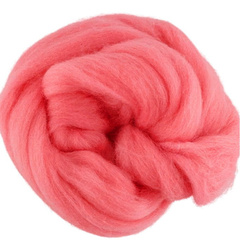Шерсть для валяния "ПЕХОРКА", полутонкая шерсть 50г, 324 св.азалия