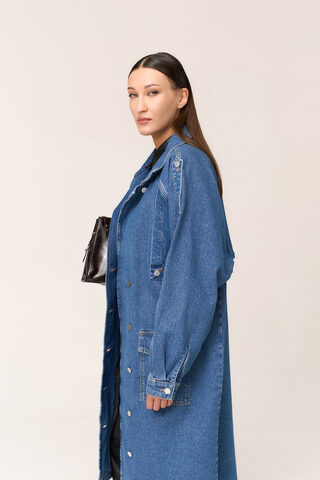 Джинсовый плащ DAN MARALEX