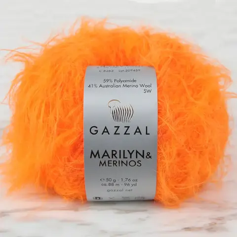 Пряжа Gazzal Marilyn & Merinos 8263
