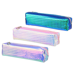 Пенал-косметичка Basir без наполнения, 19.5*5*4.5 см, серия "Шипы", хамелеон, одинарный