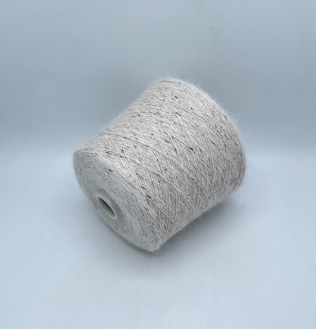 Luxury Selection by Ri.Go (пр.Италия), art-Angora Spiky Tweed, 2/9 450м/100гр.75% Ангора, 5% Вискоза, 20% Полиамид, цвет-Сова+твид (124/134), арт-36474