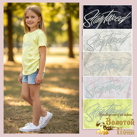 Футболка девочке (8-12) 260109-Y2018