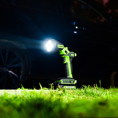 LED-фонарь 2в1 Greenworks G24UL 24V (650Лм) аккумуляторный, без АКБ и ЗУ