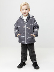 куртка  для мальчика  ВК 30161/н/2 ГР
