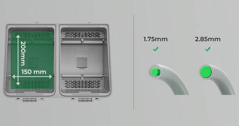 Внешний держатель-сушка пластика Creality SpacePi X4L