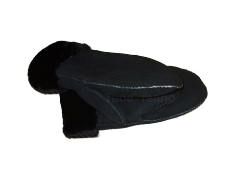 Варежки из овчины мужские