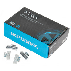 NORDBERG (WC30AF4) Грузики балансировочные для литых дисков Fe 30 г, 100 шт