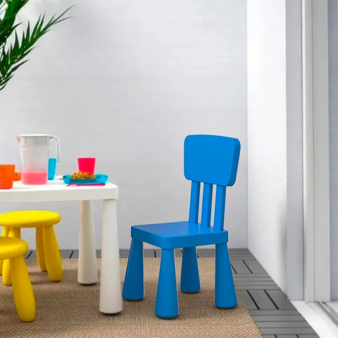 Детский стул BARNSTOL, пластик, 39*67*36 см, синий