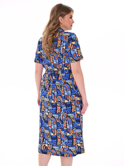 4536 Халат на пуговицах