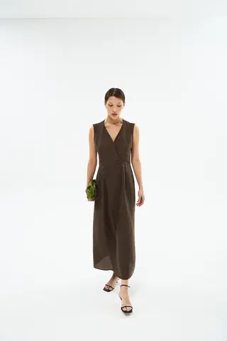 Платье на запах ULI