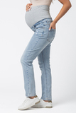 Джинсы для беременных 15869 светло-синий