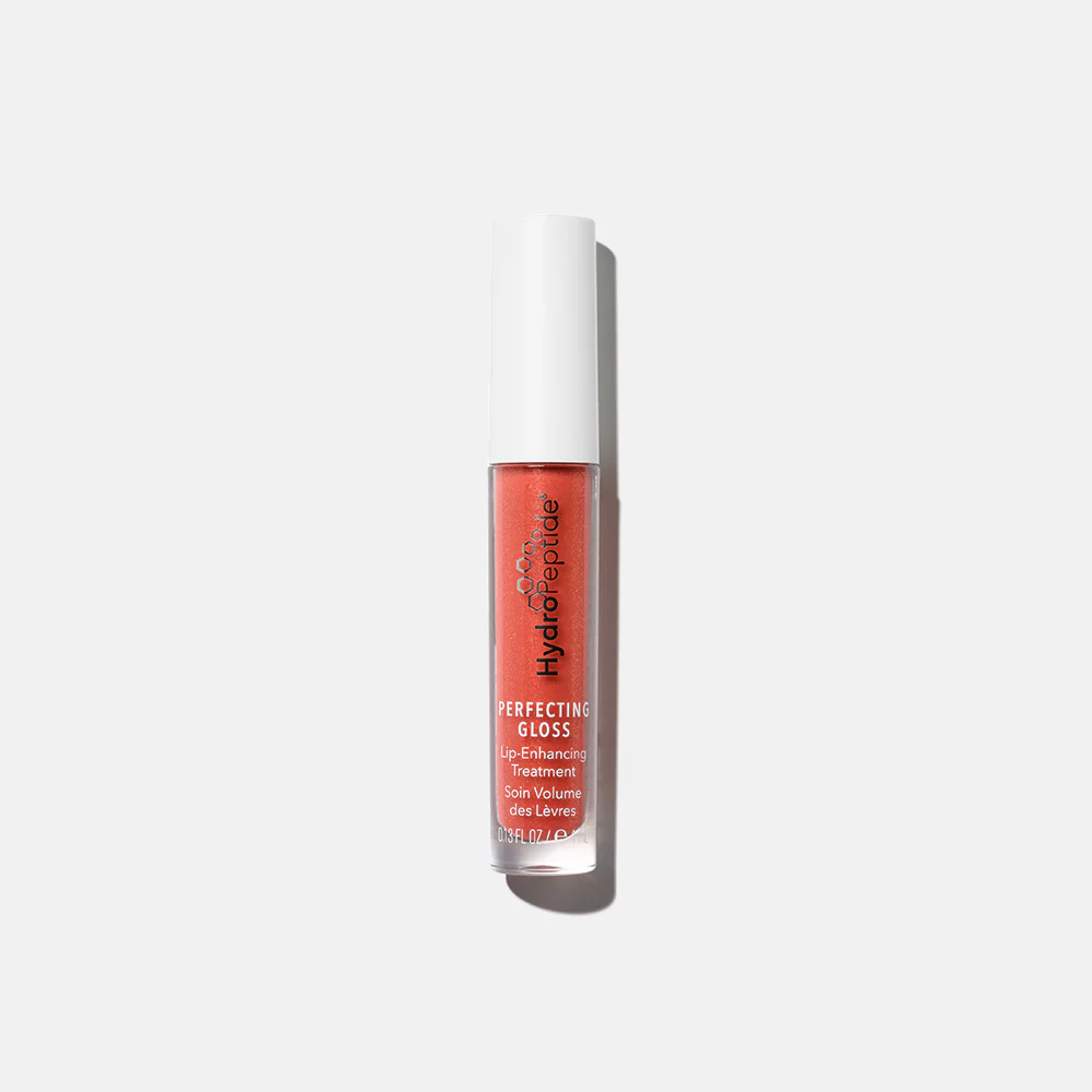 HYDROPEPTIDE Perfecting Gloss (Gloss Santorini Red) Увеличивающий объем и увлажняющий крем для губ (Красный)