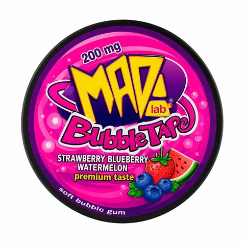 Снюс MAD - Strawberry Blueberry Watermelon 200mg