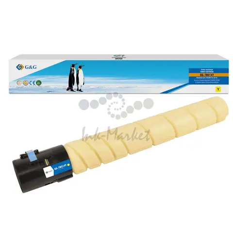 Тонер картридж G&G для Konica Minolta Bizhub C458, C558, C658 yellow 26000 pages TN-514Y A9E8250