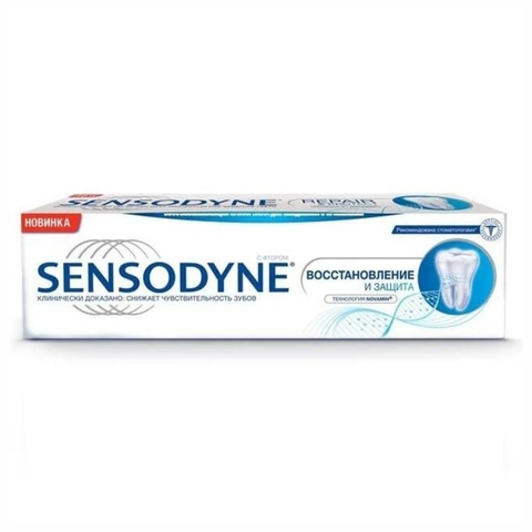 Зубная паста SENSODYNE Защита Восстановление Отбеливающая 75 мл СЛОВАКИЯ