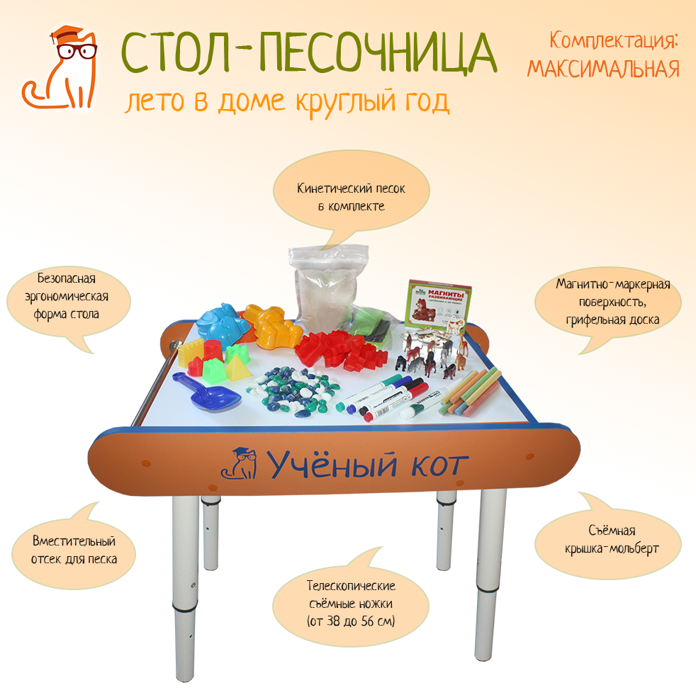 Стол с грифельной доской