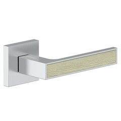 Ручка дверная Bravo Z-900 BС/CA БрашХром/Капучино