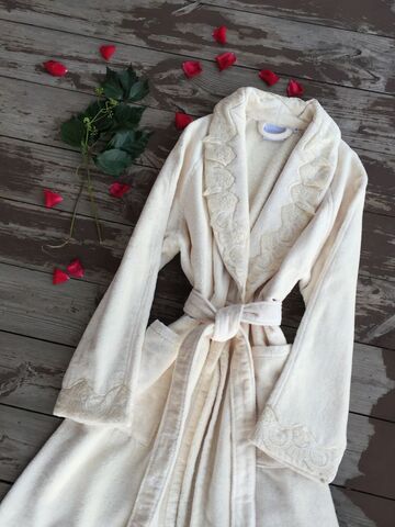 Халат Sandri Lace-6 бежевый
