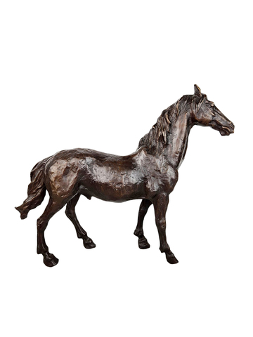 Конь из бронзы
