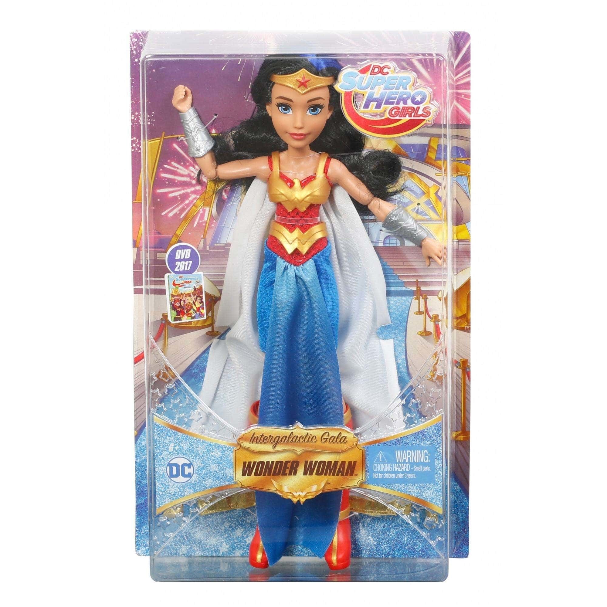 Wonder premium. Кукла Вандер Вумен в коробке. Чудо женщина кукла Mattel. Кукла Mattel DC Superhero girls Wonder woman Intergalactic Gala, 30 см, fcd32.